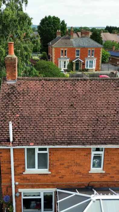 Roof and neighbouring properties